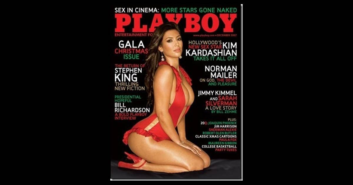 Kim Kardashian Posou Para A Revista Playboy Em 2007 Purepeople
