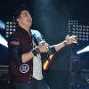 Luan Santana se divertiu no palco do Credicard Hall no lançamento do novo show 'O Nosso Tempo é Hoje'