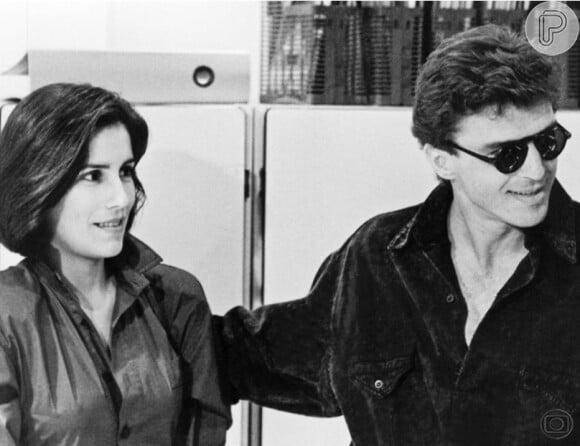 Gloria Pires com Carlos Alberto Riccelli em 'Vale Tudo' (1988)