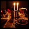 Angélica e Luciano Huck comemoraram a data especial com um jantar à luz de velas