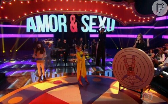 Tatá Werneck cantou no palco do 'Amor & Sexo' a música 'We Are The World'