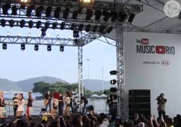 O Rio de Janeiro foi uma das cidades do mundo a receber a primeira edição do You Tube Music Awards