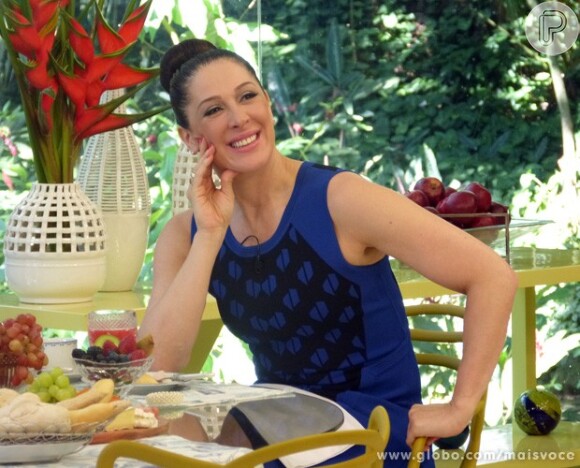 Claudia Raia participa do 'Mais Você', em 11 de novembro de 2013