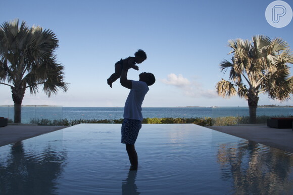 Beyoncé e Jay-Z são pais da pequena Blue Ivy Carter, de apenas 1 ano e 7 meses