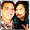 Demi Lovato gravou uma participação no 'Caldeirão do Hulk' e se encontrou com um fã escolhido por Luciano Hulk