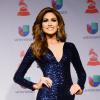 A venezuelana Gabriela Isler, a Miss Universo 2013, no Grammy Latino