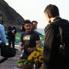 O astro americano Zac Efron não economizou sorrisos e simpatia em sua passagem por Copacabana, Rio de Janeiro, nesta quarta-feira 17 de agosto de 2016