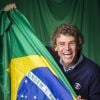 Gustavo Kuerten, comentarista da Globo, conquistou internautas por sua simpatia na transmissões do jogos