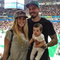 Ex-BBB Aline Gotschalg leva filho, Lucca, de 3 meses, na Olimpíada: 'Ansioso'