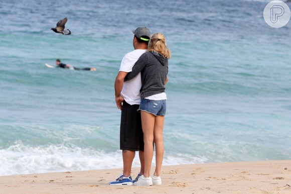 Ronaldo e a namorada, Celina Locks, estão juntos desde fevereiro de 2015