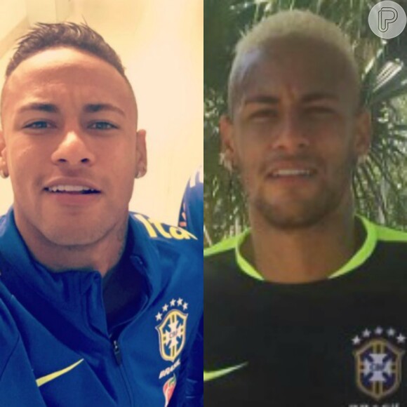 Neymar descoloriu os cabelos após conquistar a medalha de ouro inédita do futebol brasileiro nas Olimpíadas