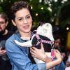 Sophia Abrahão foi outra famosa que prestigou evento que reuniu celebridades e seus animais de estimação em São Paulo, neste sábado, 20 de agosto de 2016