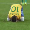 Neymar chora após a conquista do ouro inédito