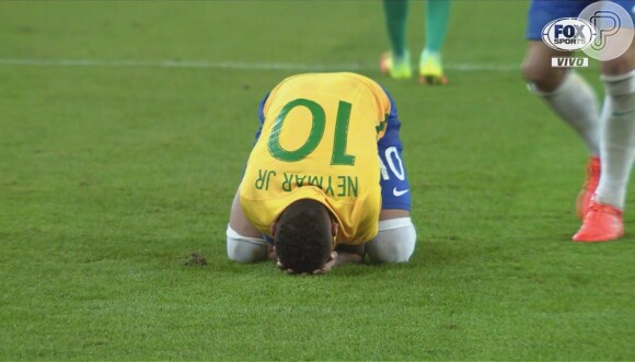 Neymar chora após a conquista do ouro inédito