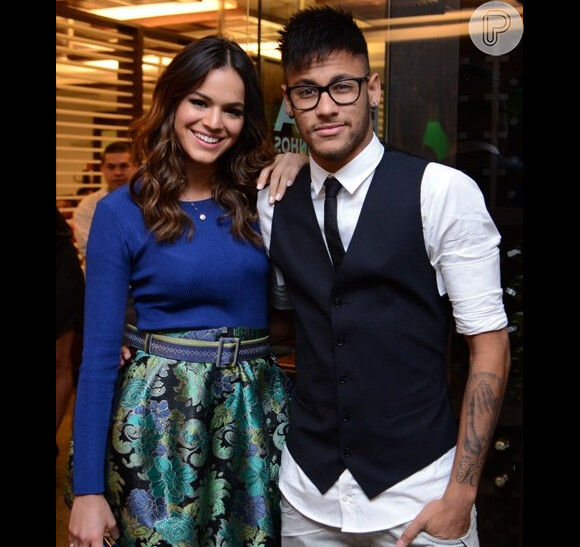 Neymar e Bruna Marquezine terminaram o namoro há dois ano, em agosto de 2014