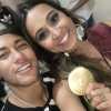 Bruna Marquezine acabou aparecendo em uma selfie feita por Thaíssa Carvalho durante festa que aconteceu na casa de Thiaguinho, também no domingo, 21 de agosto de 2016