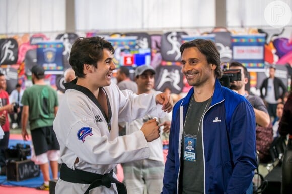 Ligado ao mundo dos esportes, Murilo Rosa foi professor de taekwondo na última temporada de 'Malhação'. Na vida real, o ator é faixa preta da modalidade e tem dois campeonatos mundiais no currículo