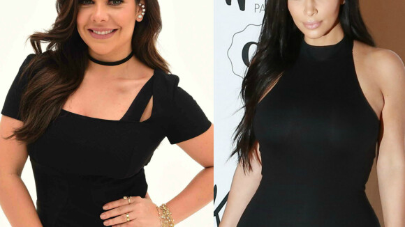 Fernanda Souza exibe cabelo em bastidores de campanha e brinca: 'Kim Kardashian'