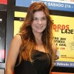 Cristiana Oliveira prestigia sessão de convidados do espetáculo 'E Aí, Comeu?'