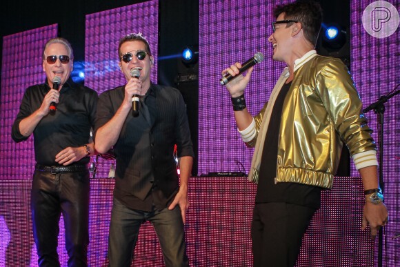 Rodrigo Faro cantou no aniversário de Fabiana Justus, filha de Roberto Justus, em São Paulo nesta sexta-feira, dia 09 de setembro de 2016