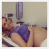 Ana Hickmann faz ultrassonografia e mostra barrigão de seis meses, em 6 de dezembro de 2013