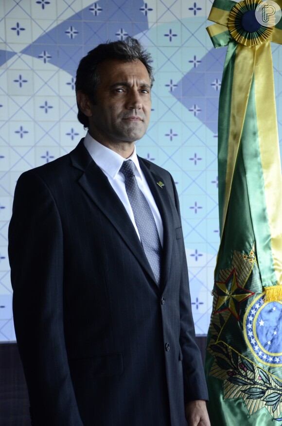Domingos Montagner foi presidente da República na série 'O Brado Retumbante', em 2012