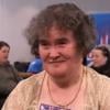 Susan Boyle minutos antes de entrar no palco pela primeira vez no 'Britain's Got Talent' de 2009