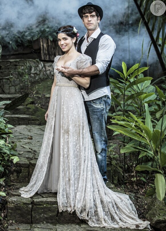 Shirlei e Felipe em 'Haja Coração', Sabrina Petraglia e Marcos Pitombo fizeram um ensaio inspirado em contos de fadas