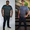Ex-BBB André Gabeh comemorou o novo corpo após perder 45 quilos: 'Cortei fast food da minha vida'