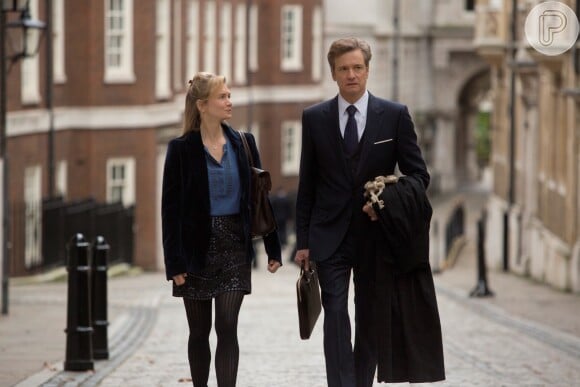 Renée Zellweger volta a interpretar Bridget Jones nas telas de cinema e agora está separada de Mark Darcy, vivido por Colin Firth