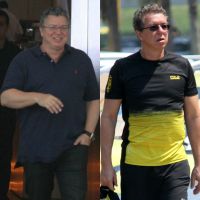 Boninho comemora mudança no corpo após redução de estômago: 'Batendo 81kg'
