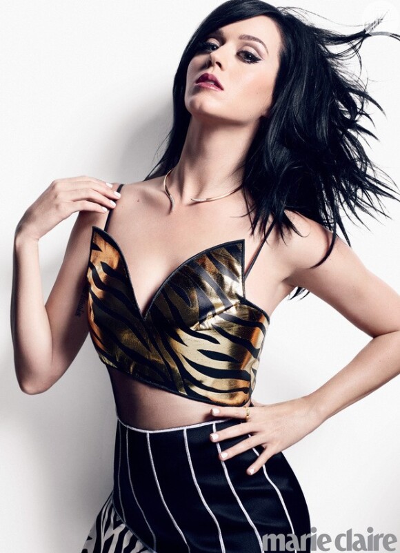 Katy Perry afirmou em entrevista à revista 'Marie Claire' que o ex-marido,  Russel Brand, queria muito ter filhos