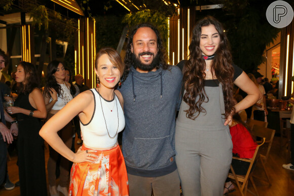 Mariana Ximenes recebe elenco da novela 'Haja Coração' e mais famosos ao inaugurar restaurante, de comida contemporânea, Capim Santo, nesta quinta-feira, 29 de setembro de 2016, no shopping Village Mall, Barra da Tijuca, Zona Oeste do Rio