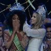 Raissa Santana se tornou sucessora de Marthina Brandt que conquistou o manto e a coroa no Miss Brasil 2015