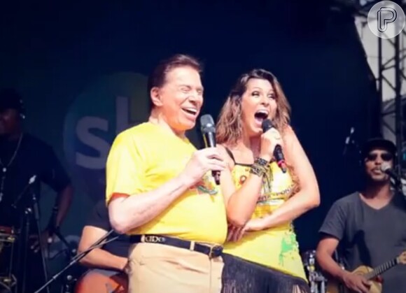 Silvio Santos para Lívia Andrade: 'Me dá só uma noite'