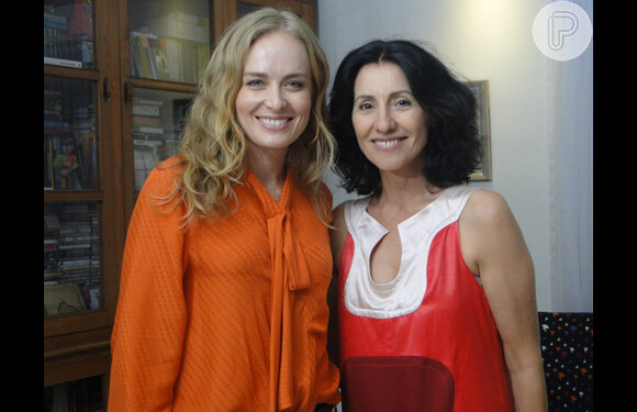 Cássia Kis Magro participou do programa de Angélica, 'Estrelas', em 2011