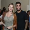 Luana Piovani e Pedro Scooby vão a teatro no Rio após reatar casamento, nesta segunda-feira, 21 de novembro de 2016
