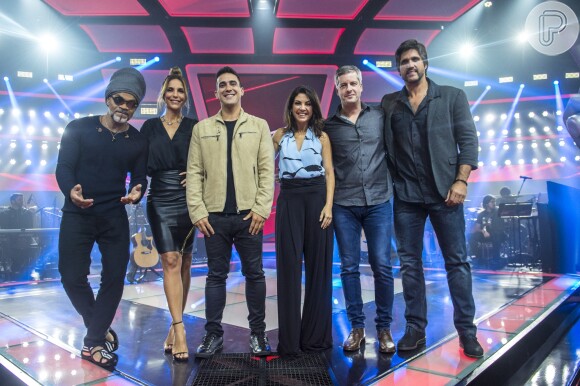André Marques integra o time do 'The Voice Kids' ao lado de Thalita Rebouças, Ivete Sangalo, Carlinhos Brown e Victor e Léo