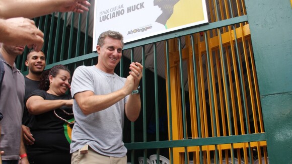 Luciano Huck ganha espaço cultural com seu nome no Rio: 'Emocionado'. Fotos!