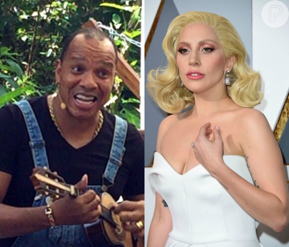 Lady Gaga e o grupo Molejo interagiram nas redes sociais e causaram histeria nos fãs brasileiros da artista
