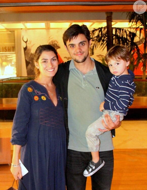Felipe e Mariana já têm um filho, Joaquim, de 2 anos