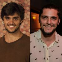 Felipe Simas e Bruno Gissoni trocam dicas de paternidade: 'A gente erra muito'