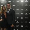 Cauã Reymond e namorada, Mariana Goldfarb, posam juntos no prêmio 'Men Of The Year', da revista 'GQ', no Rio, nesta quinta-feira, 1º de dezembro de 2016