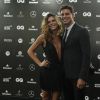 Cauã Reymond e namorada, Mariana Goldfarb, posam juntos no prêmio 'Men Of The Year', da revista 'GQ', no Rio, nesta quinta-feira, 1º de dezembro de 2016