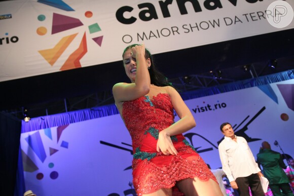 Lançamento do CD das escolas de samba para o carnaval 2017 reuniu rainhas de bateria e musas, na Cidade do Samba, no Rio de Janeiro, nesta quinta-feira, 1º de dezembro de 2016