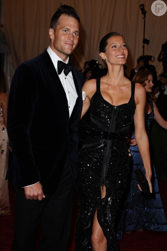 Gisele Bundchen e Tom Brady começaram a namorar em dezembro de 2006
 