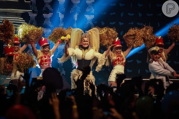 Xuxa apresentou o show 'Xuchá', na noite desta sexta-feira, 2 de dezembro de 2016, em São Paulo