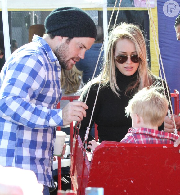 Pais de Luca, de 1 ano, Hilary Duff e Mike Comrie anunciam separação