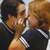 Alice (Juliane Araújo) e Jonas (George Sauma) namoram em segredo na novela 'Lado a Lado'
