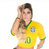 Lisy Sampaio, de 23 anos, é candidata a musa da Copa do Brasil de 2014